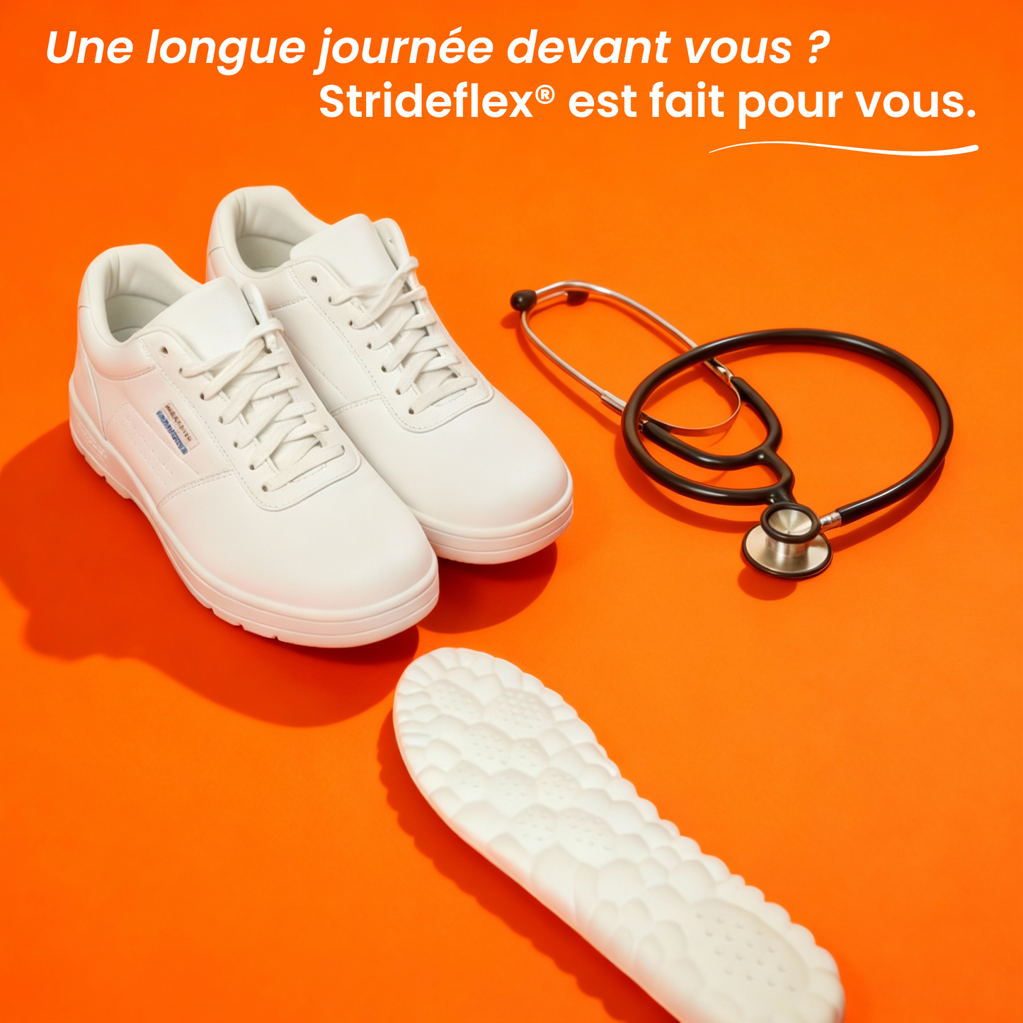 Strideflex® - Semelles orthopédiques intelligentes