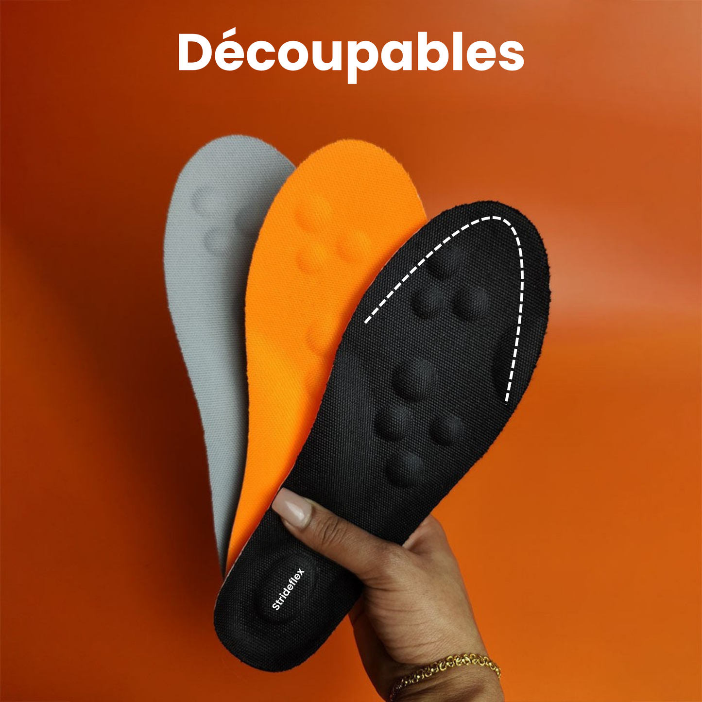 Strideflex® - Semelles orthopédiques intelligentes