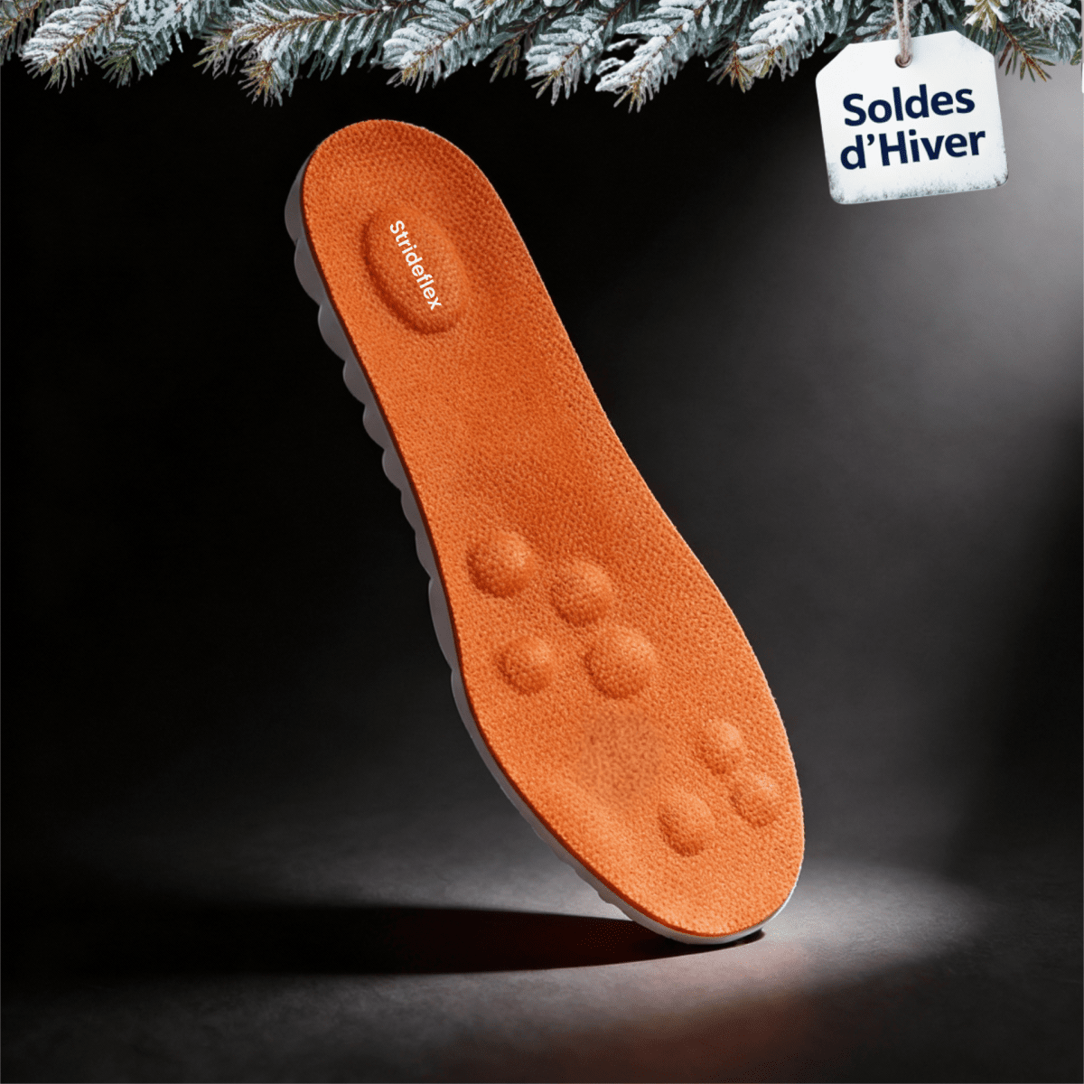 Strideflex® - Semelles orthopédiques intelligentes - Runlys