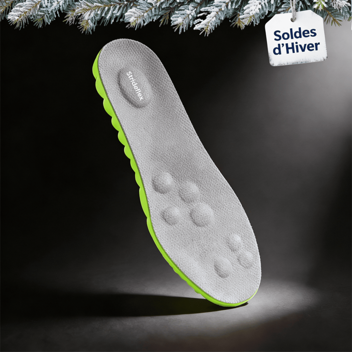 Strideflex® - Semelles orthopédiques intelligentes - Runlys