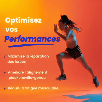Strideflex® - Semelles orthopédiques intelligentes - Runlys