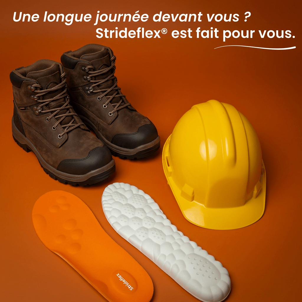 Strideflex® - Semelles orthopédiques intelligentes - Runlys