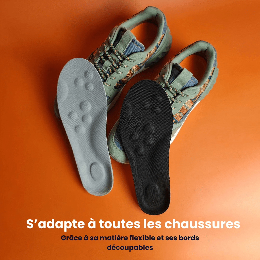 Strideflex® - Semelles orthopédiques intelligentes - Runlys